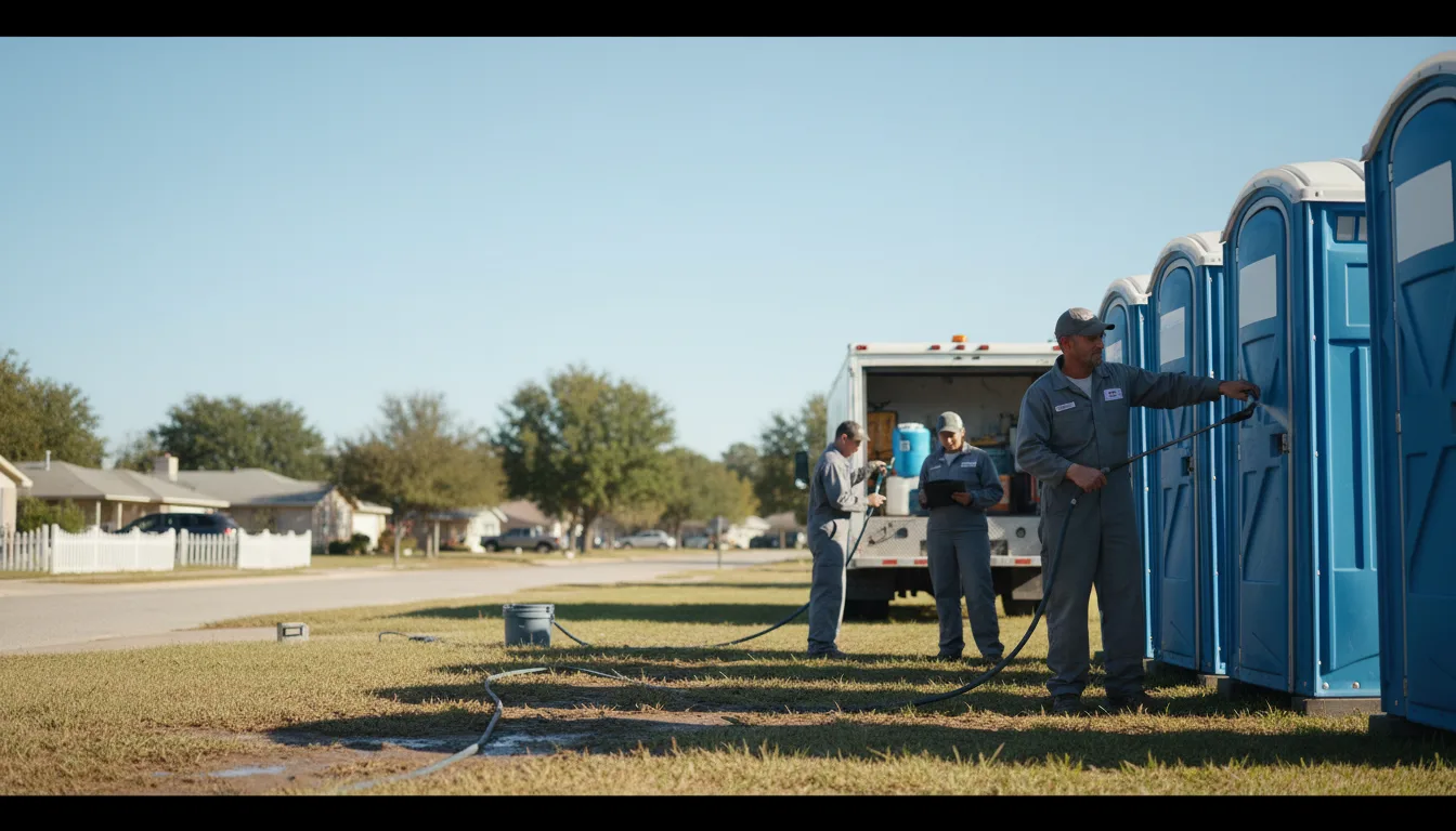 Long-Term Portable Toilet Rental in Longton, KS near me